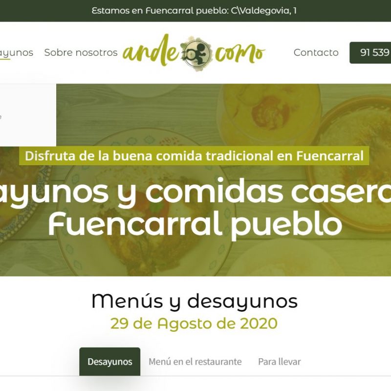 Andecomo.es - No importa el tamaño de tu empresa, tu presencia en Internet es básica
