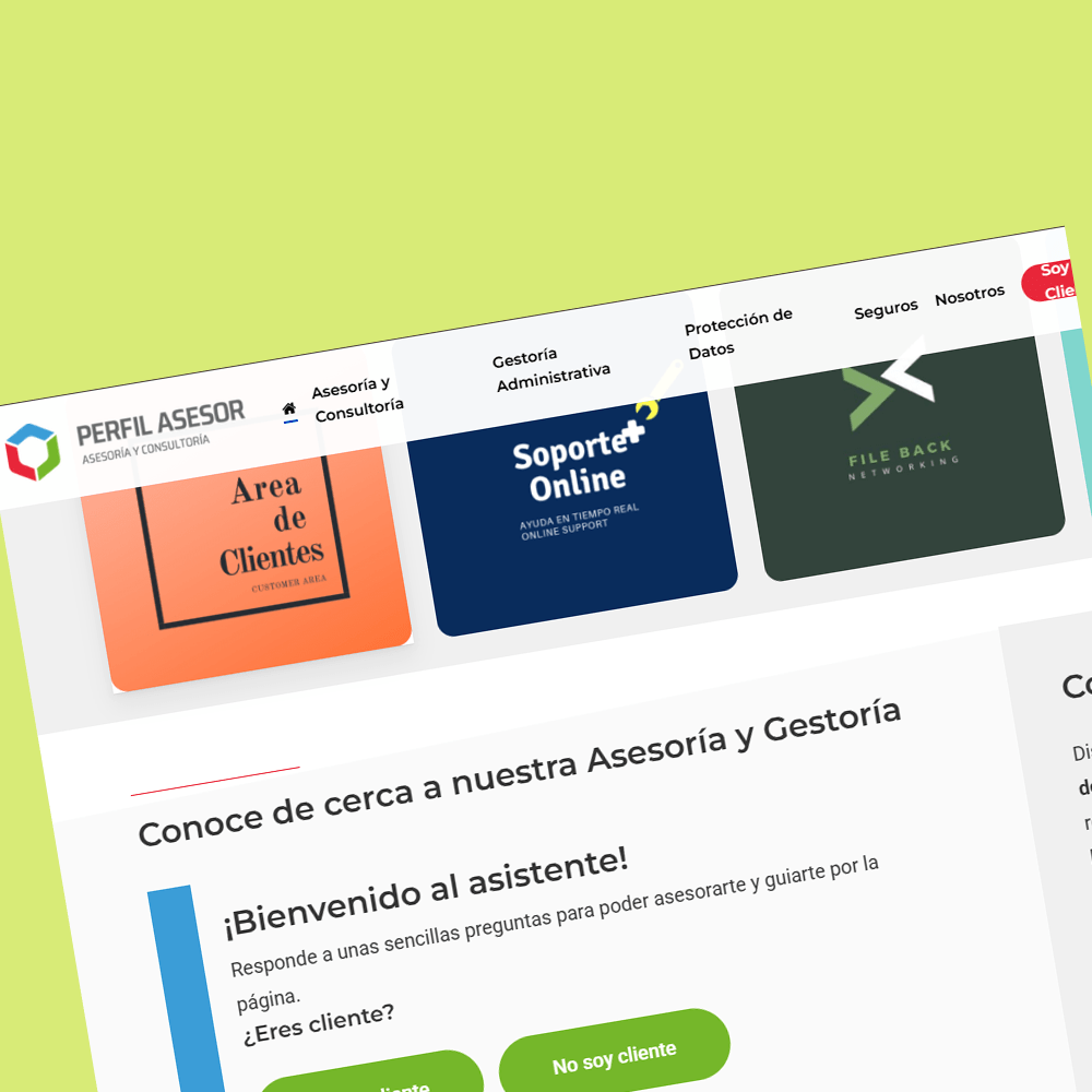 PerfilAsesor.com — Versatilidad, autonomía y conexión con el usuario